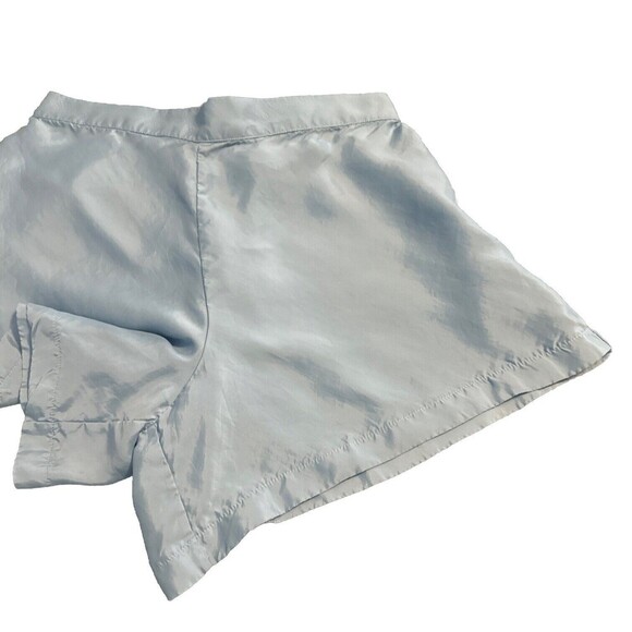 Athleta Calm Cool Shorts BLUE Silky Lightweight. 5” Inseam SZ Medium - Picture 2 of 5